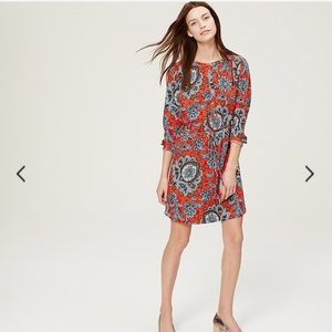 LOFT Queen Paisley Dress